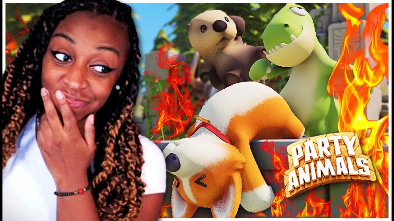 LET'S FIGHT!!! | Party Animals w/ Friends!