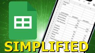 Google Sheets में केवल 4 आसान फॉर्मूलों के साथ छोटे व्यवसाय का बजट बनाएं! screenshot 3