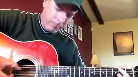 Don't Stop Believin' acoustic guitar solo by Steph...