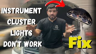 Fixing an Instrument Cluster that doesn’t light up