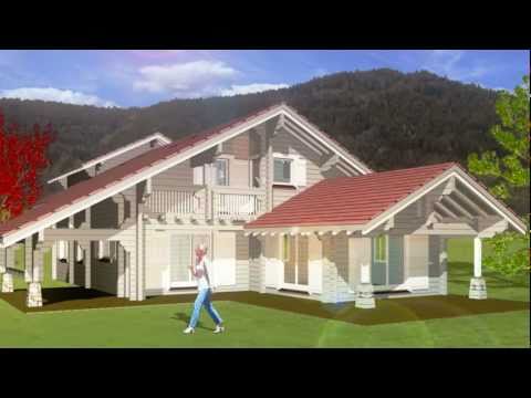 IKIHIRSI Деревянный дом - домов из финского бруса