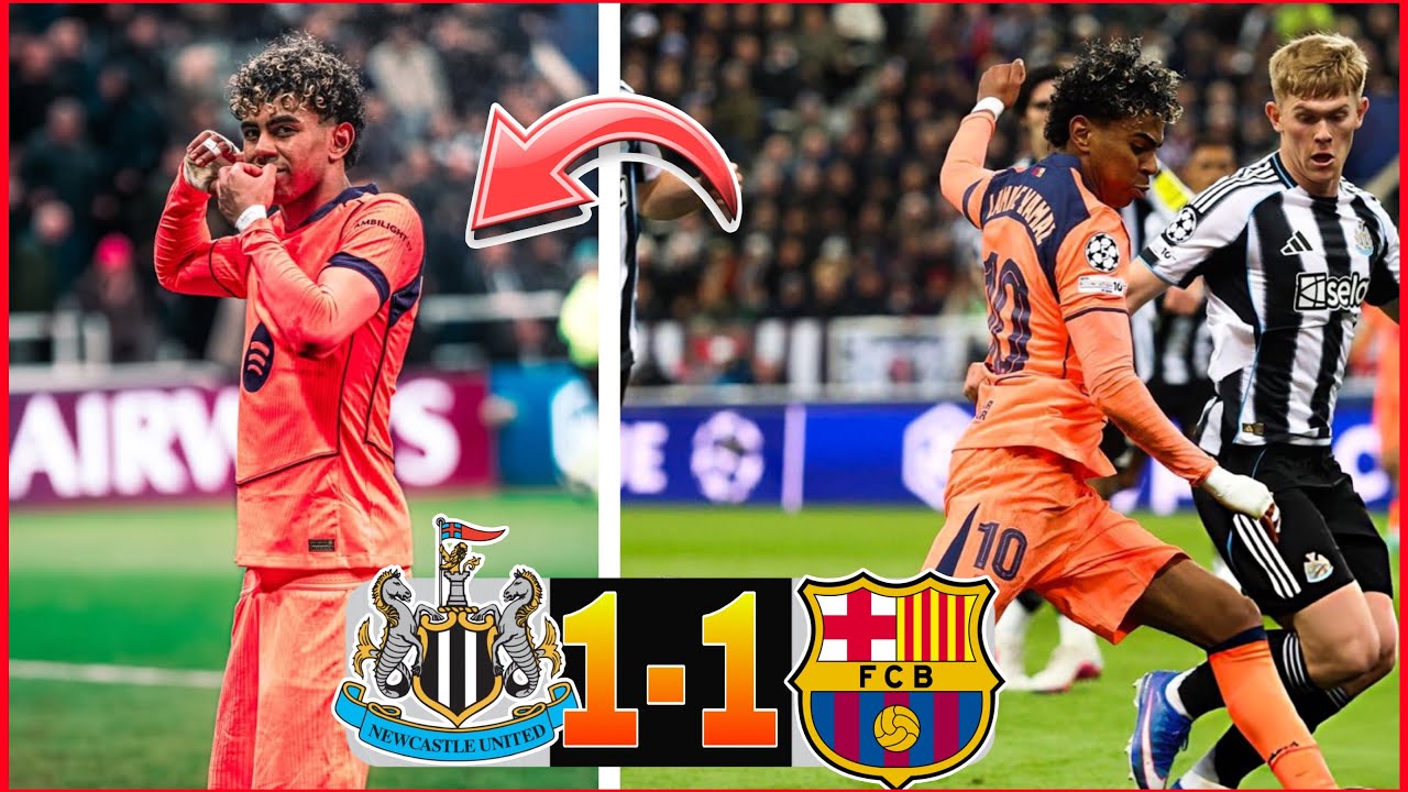 BARÇA 1-1 NEWCASTLE LAMINE YAMAL SAUVE UN BARÇA DÉCEVANT ! BON RÉSULTAT ?