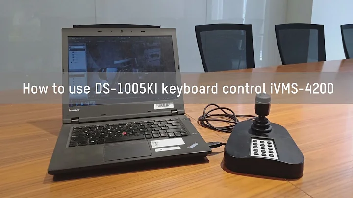 How to use DS 1005KI keyboard control iVMS 4200
