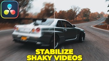 How to Stabilize Videos in Davinci Resolve | Stabilize Shaky Footage for FREE