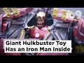 Giant Fully-Mechanized Hulkbuster Toy Has a Full Iron Man Inside | SDCC 2015