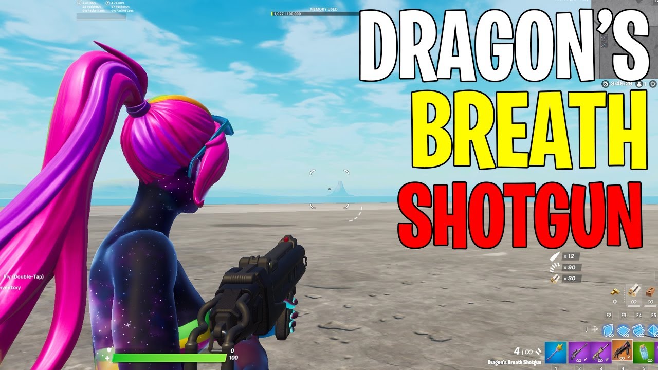 HOW TO GET The *NEW* Dragon's Breath Shotgun in Fortnite Creative - Fortnite Chapter 2 Season 5