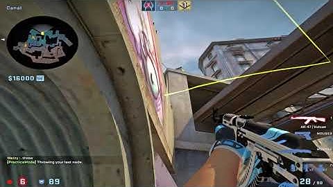 Overpass - CT Monster aggression support flash