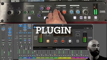 SSL FUSION - HARDWARE VS PLUGIN - HF COMPRESSOR