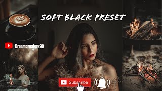 How To Edit Soft Black Photos | Soft Black Preset Lightroom | Lightroom Presets 2022 screenshot 4