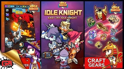 Idle Knight - 3D Cartoon Idle PRG | Early Access | First Look | Gameplay | Android