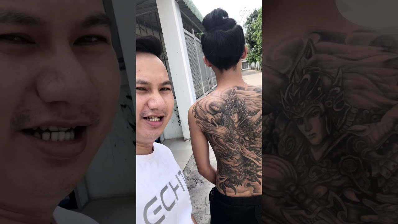 Hình xăm Triệu Vân- Triệu Tử Long - youtube