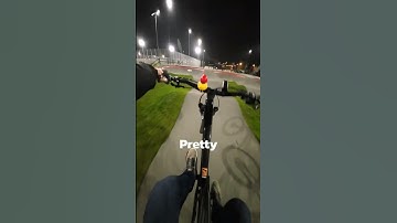 Downhill bike on a pump track💀😰 #mtb #mountainbike #mtblife #shorts #mtblove #pumptrack