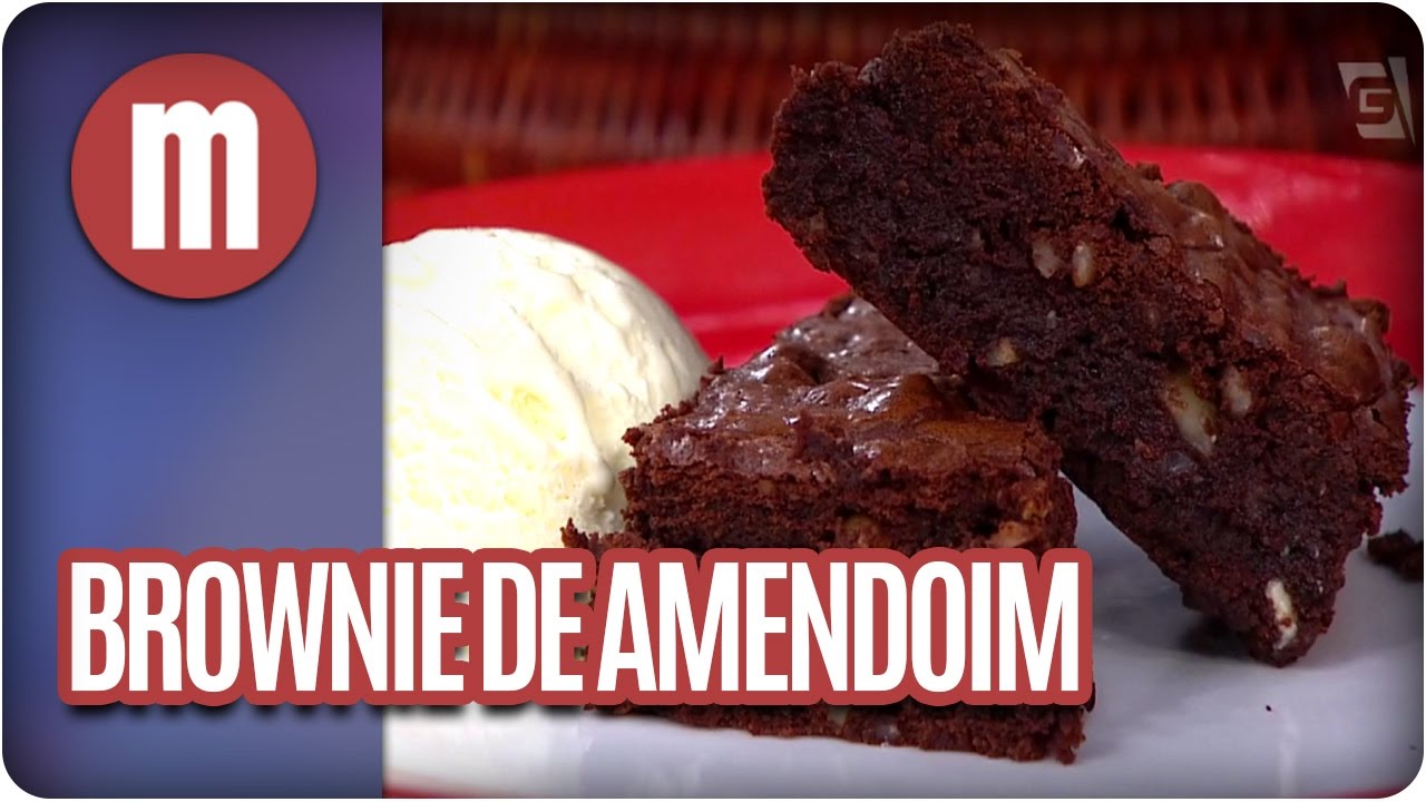 BROWNIE DE AMENDOIM - MULHERES ( 14-12-16 )