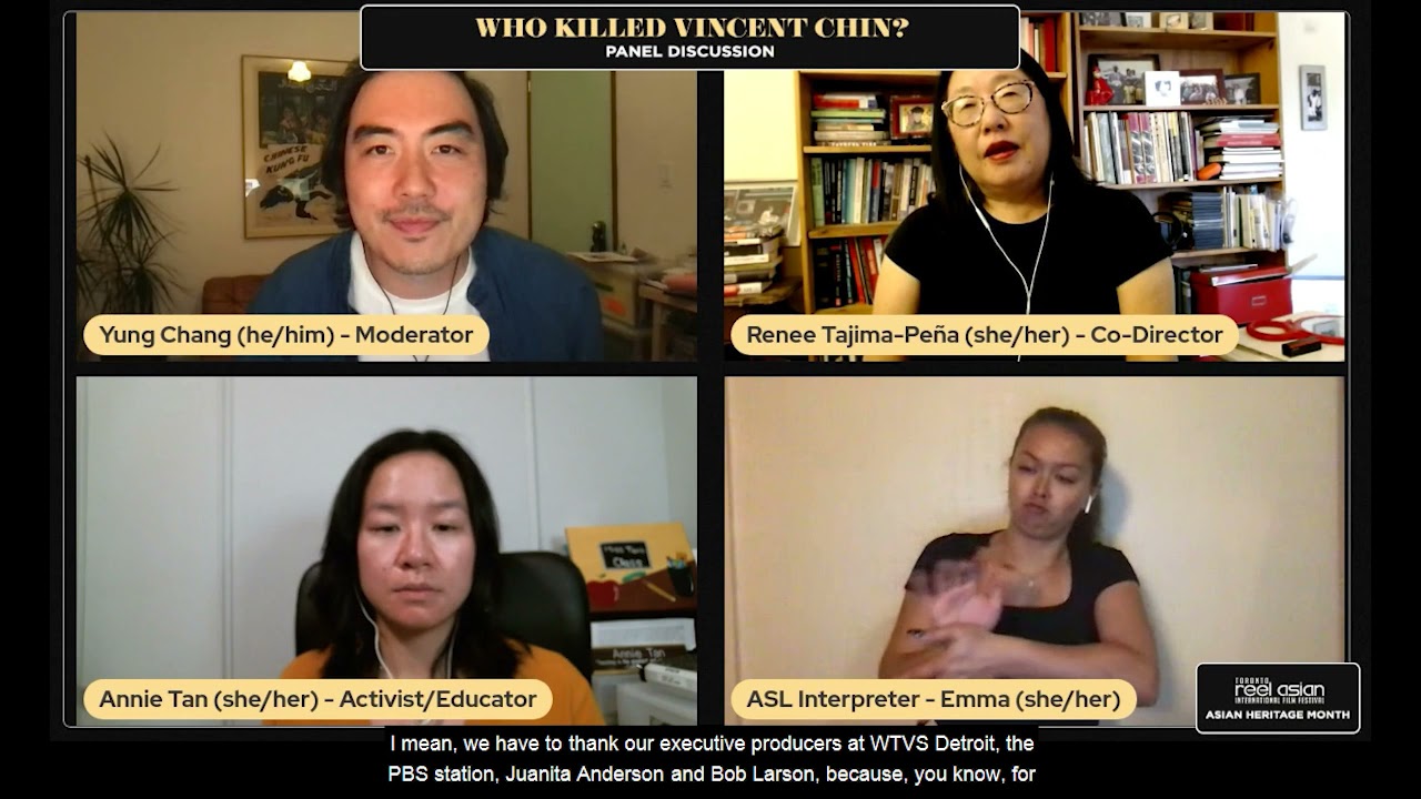 WHO KILLED VINCENT CHIN? (1987) documentary discussion panel May 2021