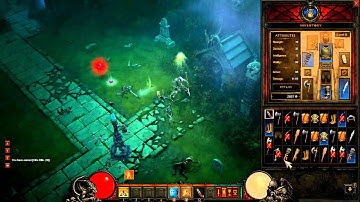 Diablo 3 BETA - Monk Gameplay (part 6)