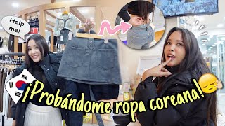 CUERPO DE LATINA CON ROPA DE COREANA 🥶🛍️ Me compré ropa coreana y así quedé!! | Mila