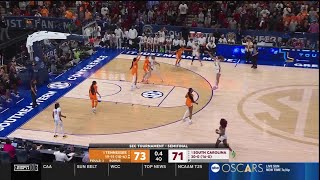 202324 NCAAW USC vs Tennessee  Kamilla Cardoso Three Pointer