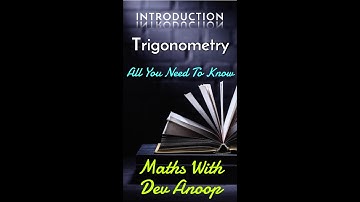 Trigonometry Series l All you need to know about basics of trigonometry & Trigonometric Ratios l