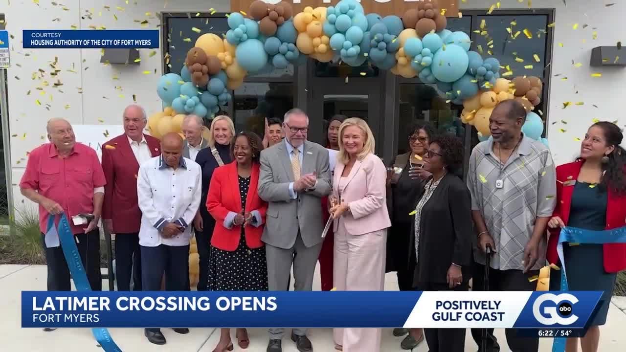 New affordable housing community opens in Fort Myers - YouTube