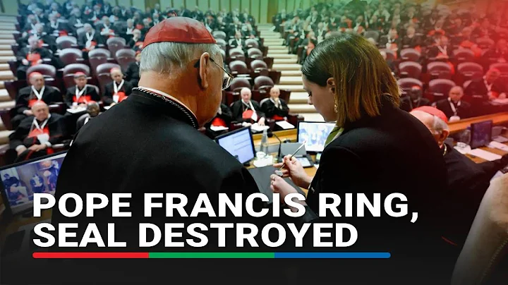 Pope Francis' Fisherman's Ring and lead seal made void ahead of conclave | ABS-CBN News