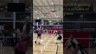 Playing Volleyball