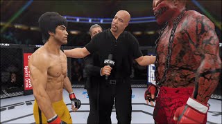 Bruce Lee Vs. Carnage Mutant - Ea Sports Ufc 4 - Epic Fight 🔥🐲