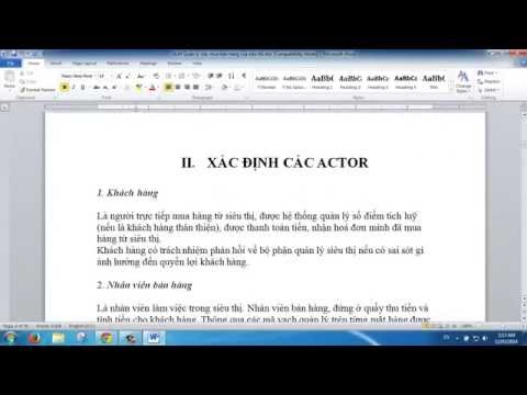 Video Phân tích và thiết kế hệ thống quản lý việc mua bán... - youtube
