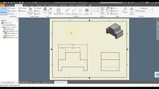 Autodesk Inventor Tutorial - Chain Dimensioning Of A Working Drawings