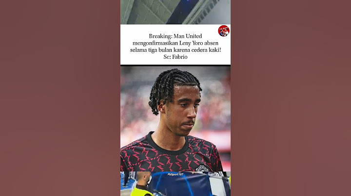 Leny yoro injury #infobola #sepakbola #bola #football #lenyyoro #manchesterunited