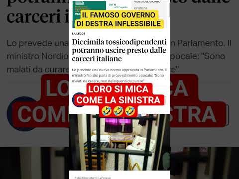 Video governo pugno di ferro