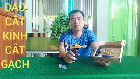 BỘ DAO CẮT KÍNH CẮT GẠCH MEN CẦM TAY ĐA NĂNG MẪU NHƯ VIDEO TEST 