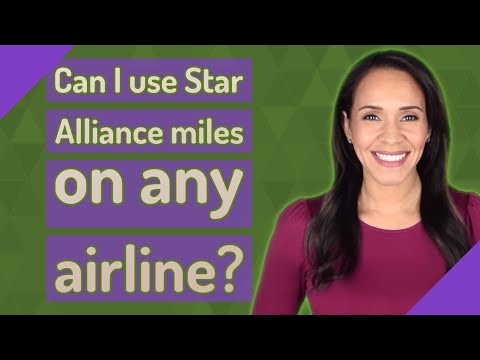 Can I use Star Alliance miles on any airline?