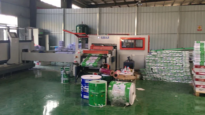 FULLY automatic A4 paper production line, cutting, ream packing, carton packing 20181026