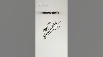 Eagle 🦅 Signature | Hakimuddin Signature Style | Signature Design | Signature Ideas #signature