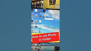 😍set image on folder icon #shorts #ytshorts  #computertricks #shortcut