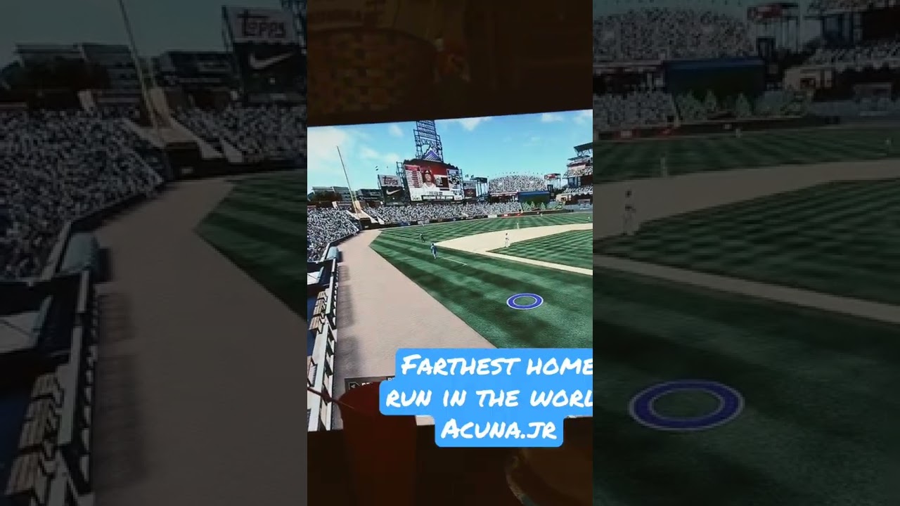 I hit the farthest home run in the world YouTube