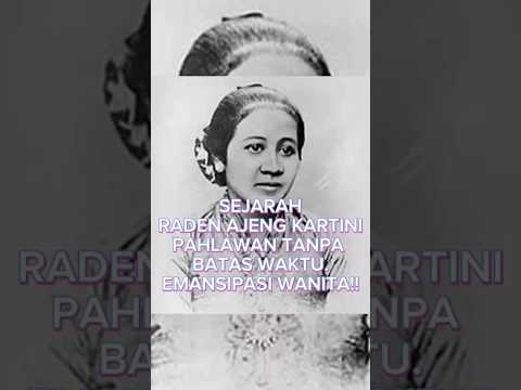 Sejarah R.A. Kartini - Pahlawan yang berperang menggunakan Pena #indonesia #sejarah #shorts