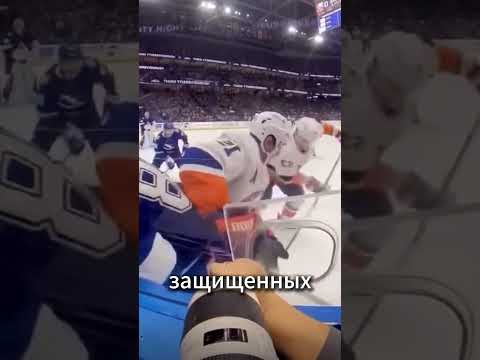 Как операторы снимают хоккей? Секрет маленького отверстия в стекле! 🎥🏒