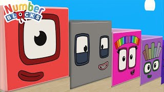 Download Lagu COUNTING NEW NUMBERBLOCKS BY ONE AND HUNDREDS | LEARN TO COUNT 1 - 100 GIANT NUMBERS MP3