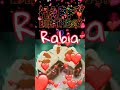 Happy Birthday Rabia | Birthday Status | BTS | HBD | Birthday Wishes | B-Day Song | B-Day Card