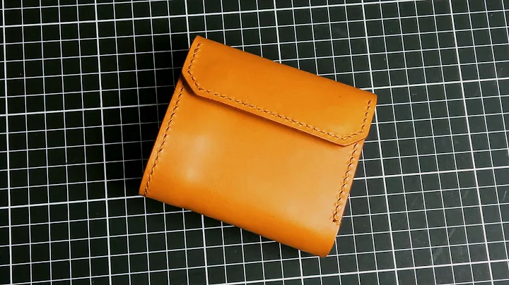 Handmade Leather Bifold Wallet | DIY | Free PDF Pattern