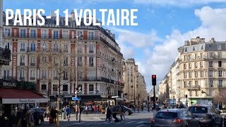 Paris City View | Morning scene in Paris 11: The Voltaire Vista | Paris Best View #paris #france