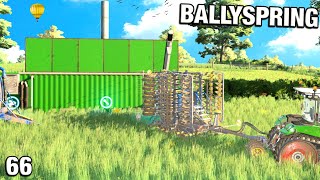 FIRST TIME USING THE FREE FERTILISER FROM SLURRY BallySpring FS22 Ep 66