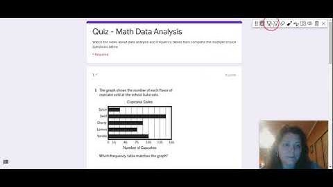 Quiz - Math Data Analysis Bar Graph