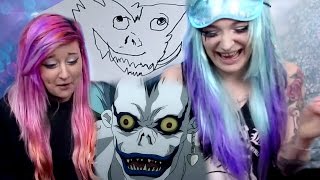 BLINDFOLDED ANIME DRAWING CHALLENGE