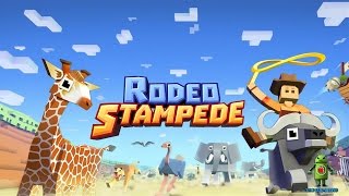 Rodeo Stampede - Sky Zoo Safari (iOS/Android) Gameplay HD screenshot 2