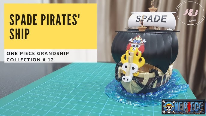 Model Kit - One Piece Grand Ship Collection - Spade Pirates Pirate Ship -  Otaku House USA