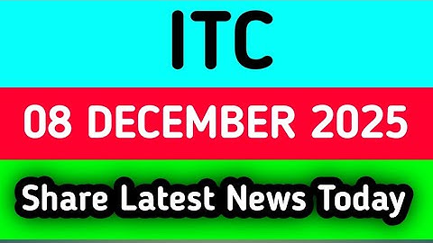 ITC share latest news | ITC share news | ITC share news tomorrow