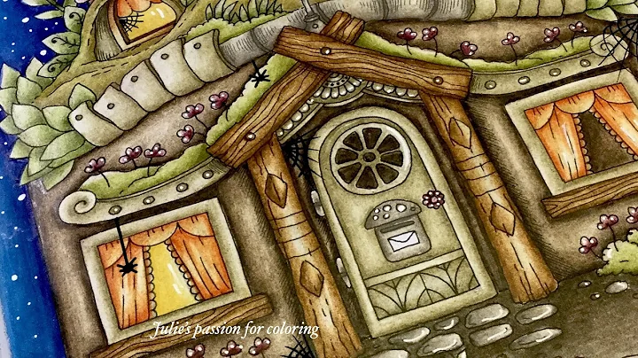 Nice little town 6 by Tanya Bogema - prismacolor p...