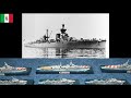 My 1:2400 Italian Battleships and Cruisers Miniatures